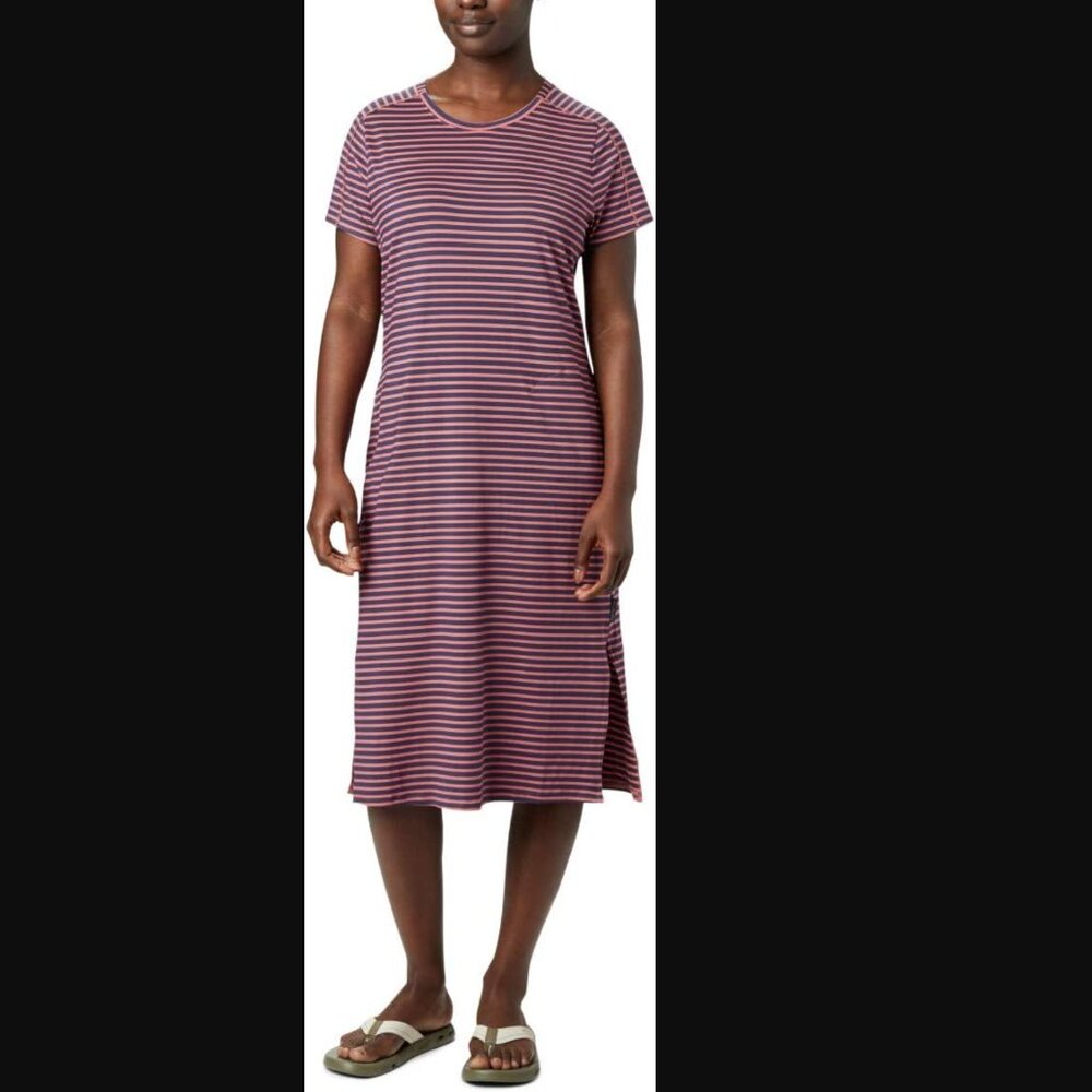 BNWT Columbia Firwood Camp Tee Dress S UPF 50